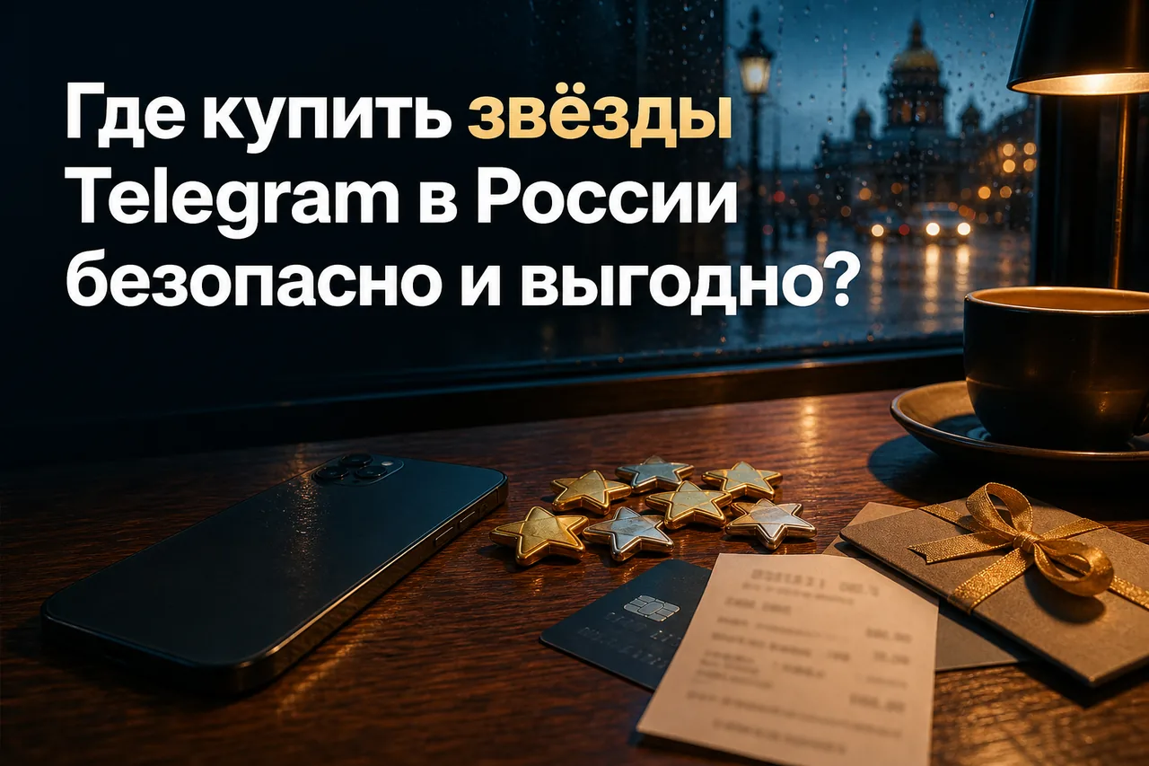 Где купить звёзды Telegram в России безопасно и выгодно?