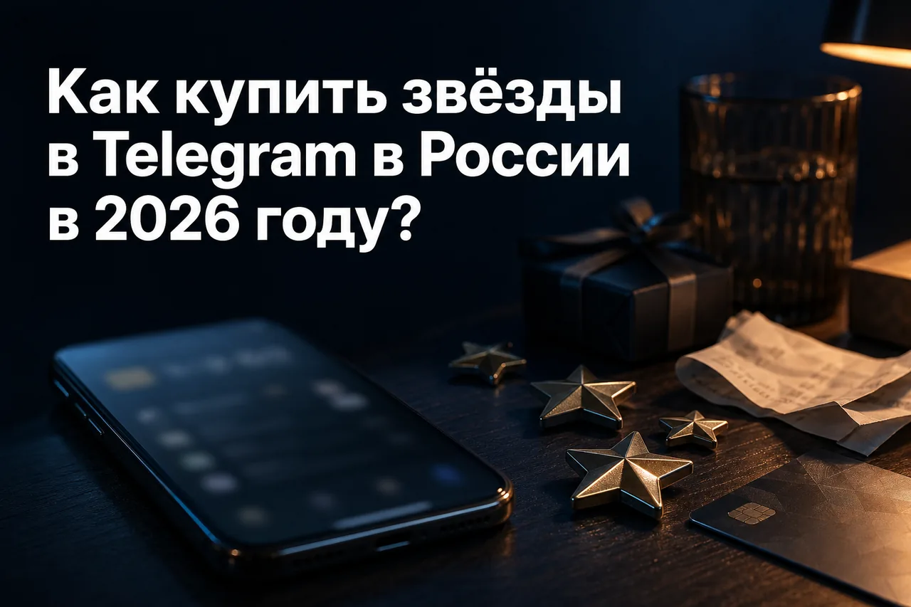 Как купить звёзды в Telegram в России в 2026 году?