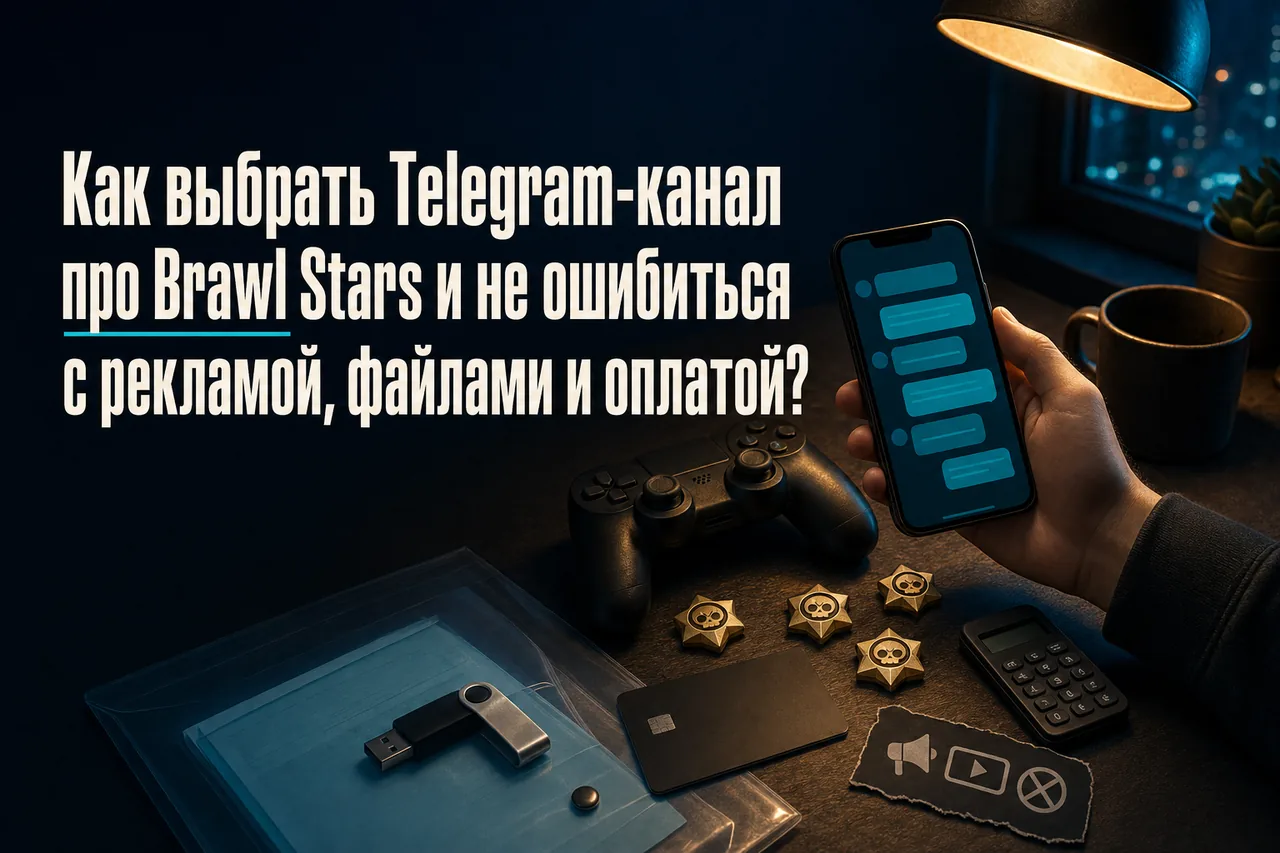 Как выбрать Telegram-канал про Brawl Stars и не ошибиться с рекламой, файлами и оплатой?