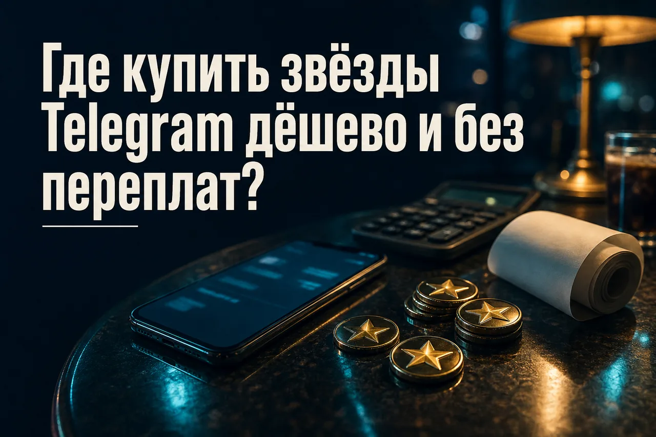 Где купить звёзды Telegram дёшево и без переплат?