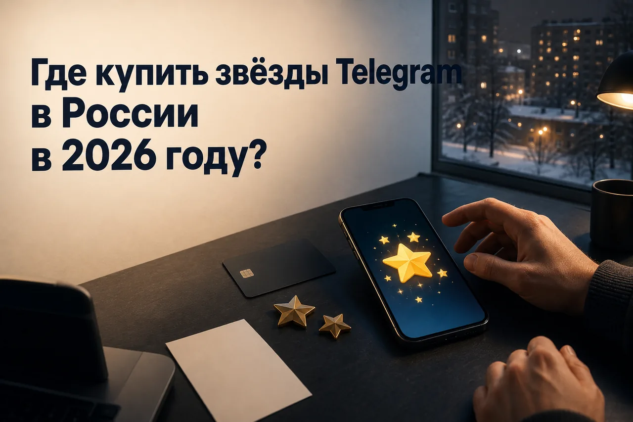 Где купить звёзды Telegram в России в 2026 году?