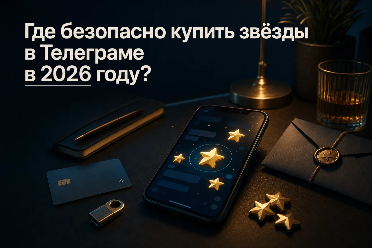 Где безопасно купить звёзды в Телеграме в 2026 году?